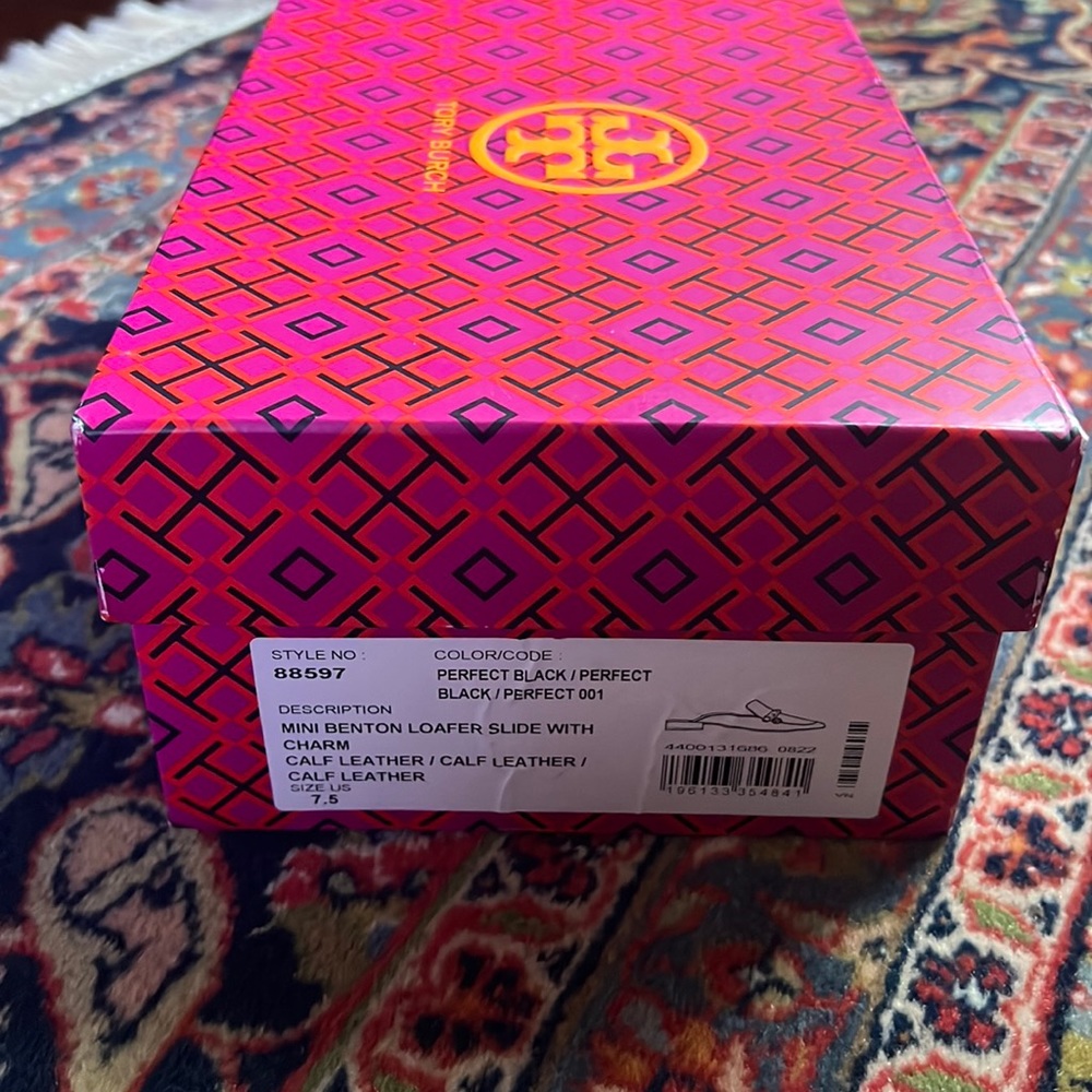 AUTHENTIC NEW TORY BURCH SHOE BOX SIZE 37.5